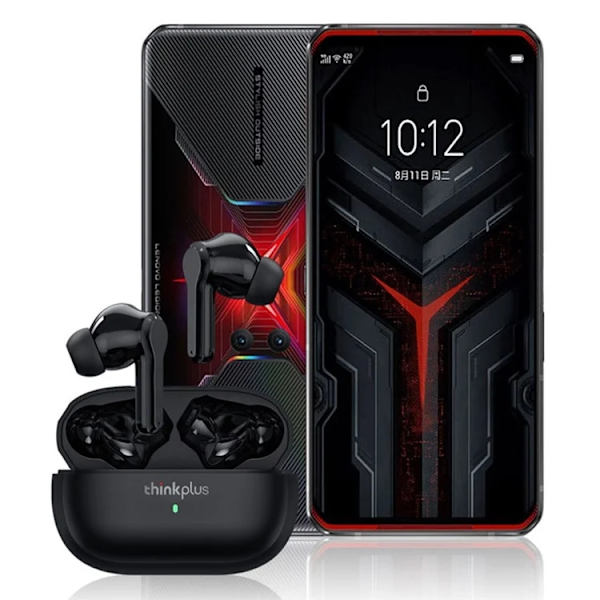 Lenovo TWS Bluetooth In-Ear Hörlurar ANC Thinkplus - Vit Vit