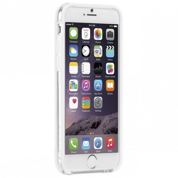 Case-Mate Tough Frame till Apple iPhone 6 / 6S  - Vit Vit