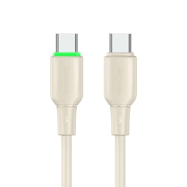 MCDODO USB-C - USB-C 65W Kabel 1.2M CA-477 Alpha - Beige Beige