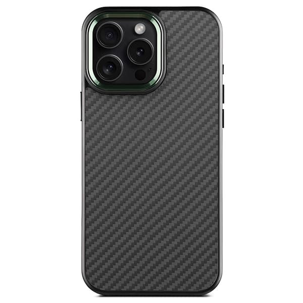 Mobilskal till iPhone 13 Pro Max MagSafe Aramid Fiber TPU - Grön Grön