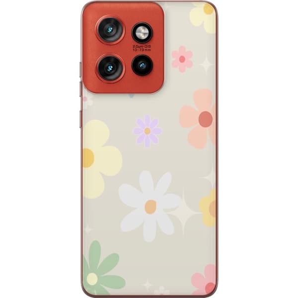 Mobilskal till Motorola Edge 50 Neo med fejdande blommor