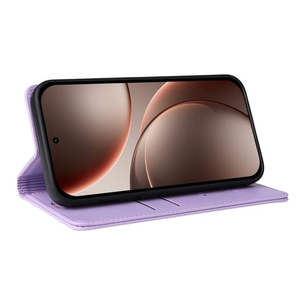 YIKATU Oppo Find X9 Pro 5G Plånboksfodral Konstläder - Lila