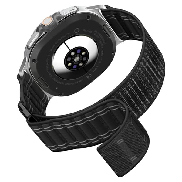 Spigen Galaxy Watch 8/8 Classic (40/44/46mm) Armbånd WBF1 - Sort Svart