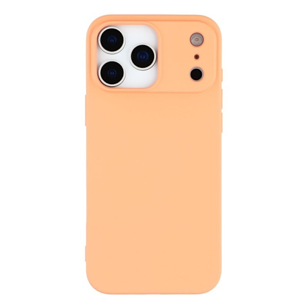 X-LEVEL Mobilskal till iPhone 17 Pro Soft TPU Anti Scratch Orange