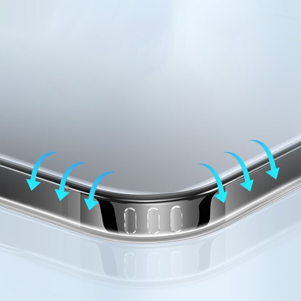XUNDD Wisely Series Mobilskal till iPhone 15 MagSafe Transparent