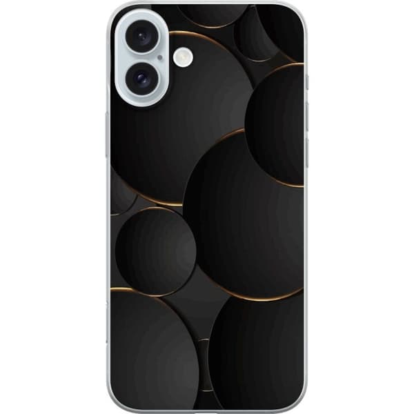 Telefontaske til Apple iPhone 16 Plus med luksus cirkler
