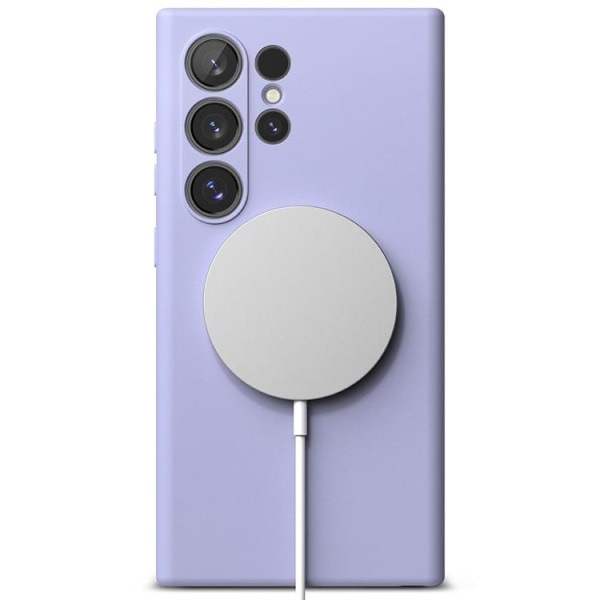 Ringke Galaxy S24 Ultra Mobil Taske Magsafe Silikone - Lavendel