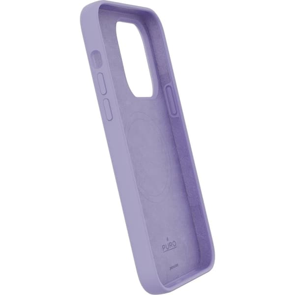 Puro Mobilskal till iPhone 14 Pro Magsafe Silicone - Lavender Lila