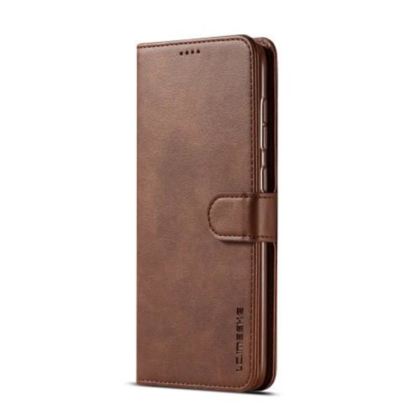 LC.IMEEKE lompakkokotelo Samsung Galaxy A70 -puhelimelle - ruskea Brown
