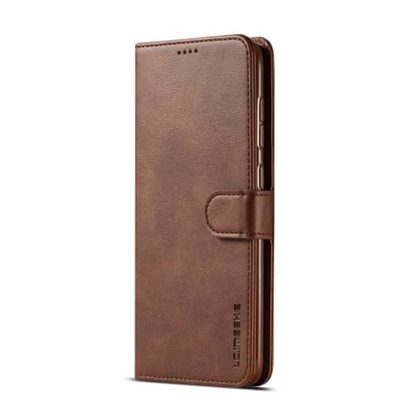 LC.IMEEKE Pung Taske til Samsung Galaxy A70 - Brun Brown
