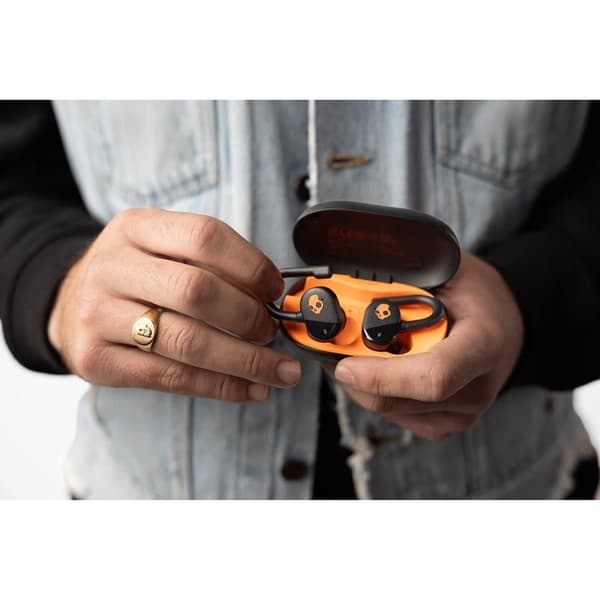 SKULLCANDY Høretelefoner Push Play TWS In-Ear Sort/Orange