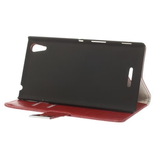 Plånboksfodral till Sony Xperia T3 (Röd) Red