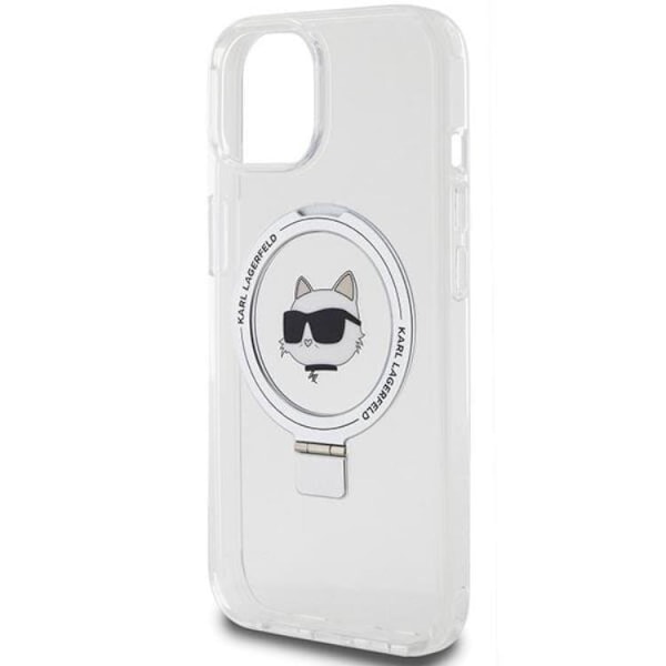 KARL LAGERFELD iPhone 15 Mobilskal MagSafe Ringställ