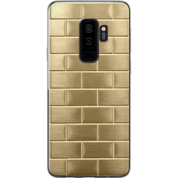 Mobilskal till Samsung Galaxy S9+ med Gyllene Murstenar