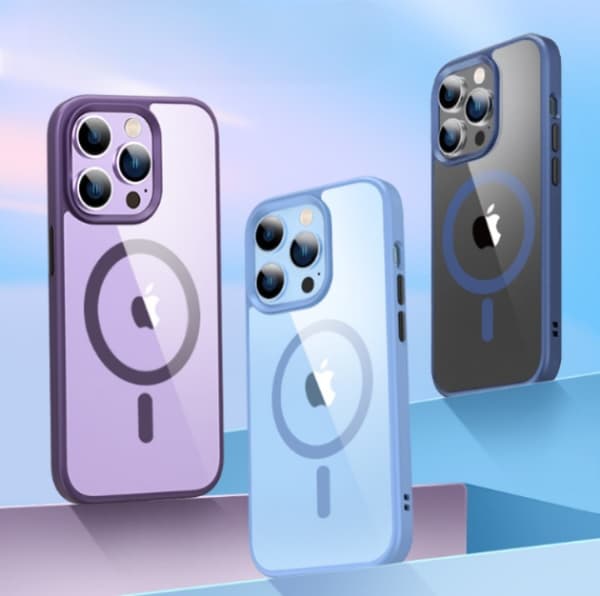 iPhone 14 Pro -kuori Magsafe Magnetic - Violetti Lila
