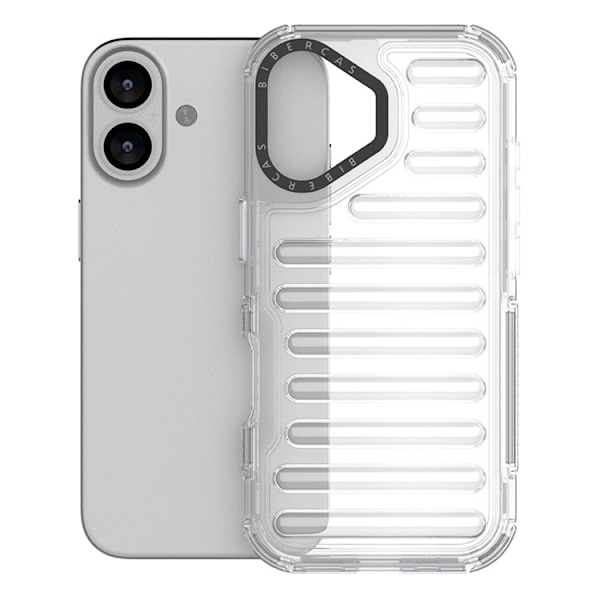 Mobilskal till iPhone 17 Stripe Design Detachable - Transparent Transparent