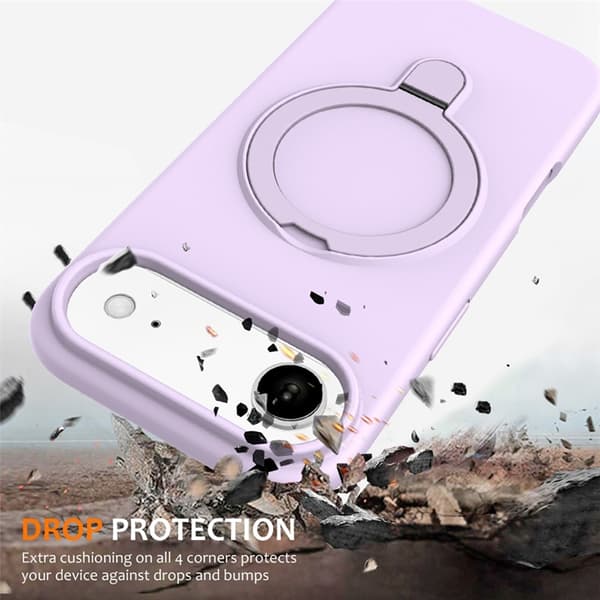 Mobilskal till iPhone Air MagSafe Kickstand PC + Silikon - Lila Lila