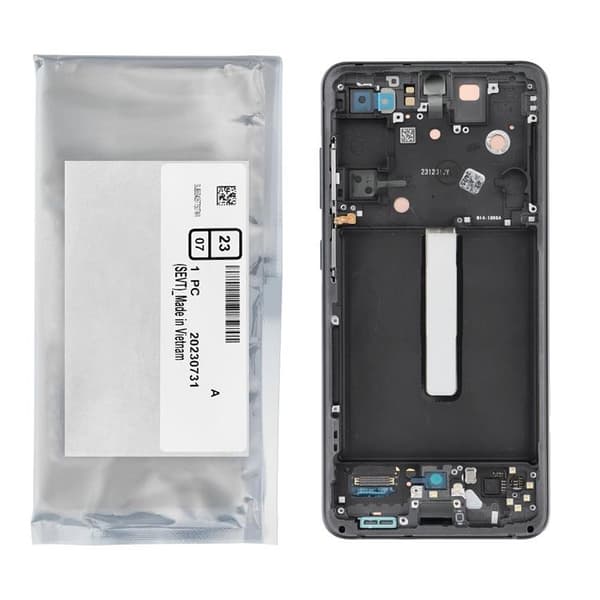 Galaxy S21 FE Skärm med LCD-display Service Pack GH82-26420A Svart
