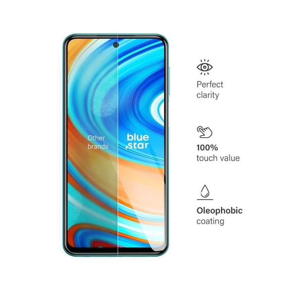 Blue Star Xiaomi Redmi Note 9S/9 Pro Karkaistu lasi näytönsuoja