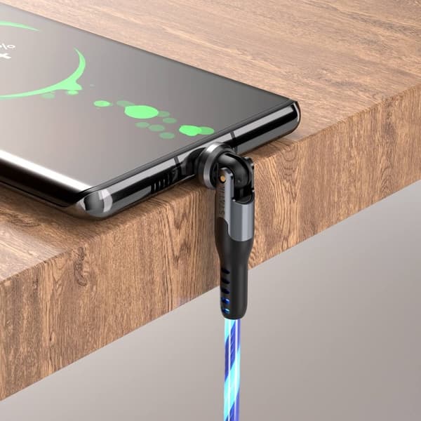 STATIK-kabel PowerPivot Pro Glødende LED USB-C Til USB-C 1m
