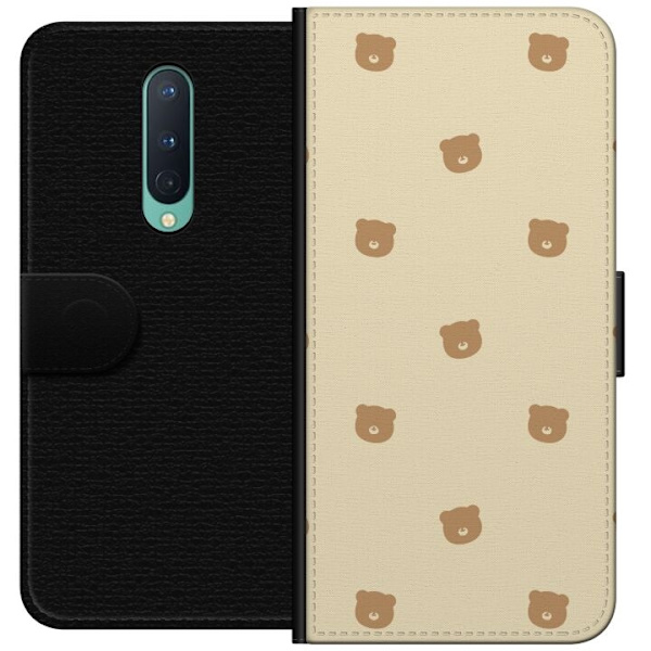 Plånboksfodral till OnePlus 8 med Björnmönster