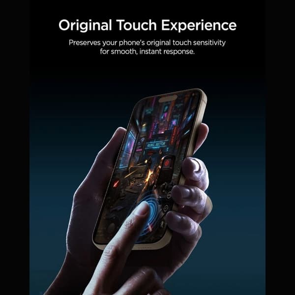 Spigen Härdat Glas Skärmskydd För iPhone 18 Pro Max/17 Pro Max Privacy