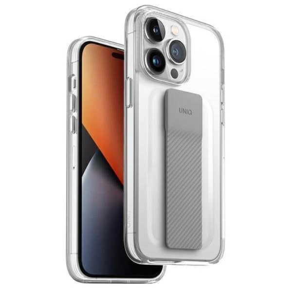 UNIQ iPhone 14 Pro Max -suojus Heldro Mount - Läpinäkyvä/Lucent Cl
