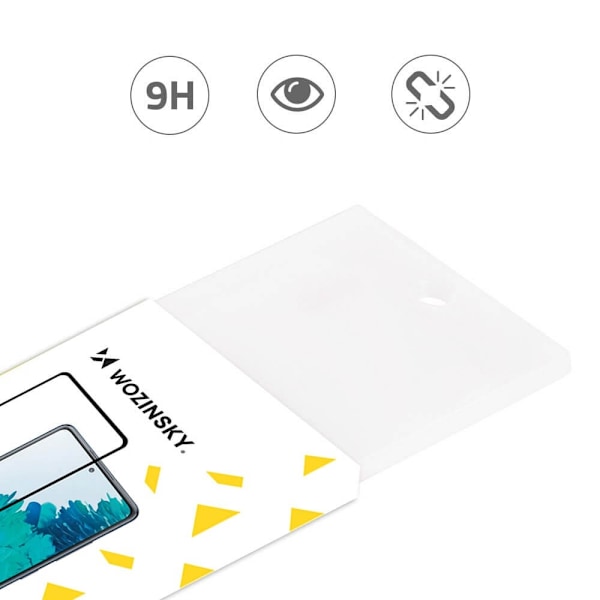 Wozinsky Full Glue Härdat Glas Skärmskydd till iPhone 13/13 Pro - Svart Svart