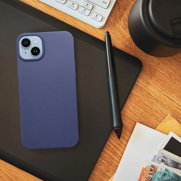 Xiomi Redmi Note 14 Pro 5G Telefontaske Matt - Blå Blå