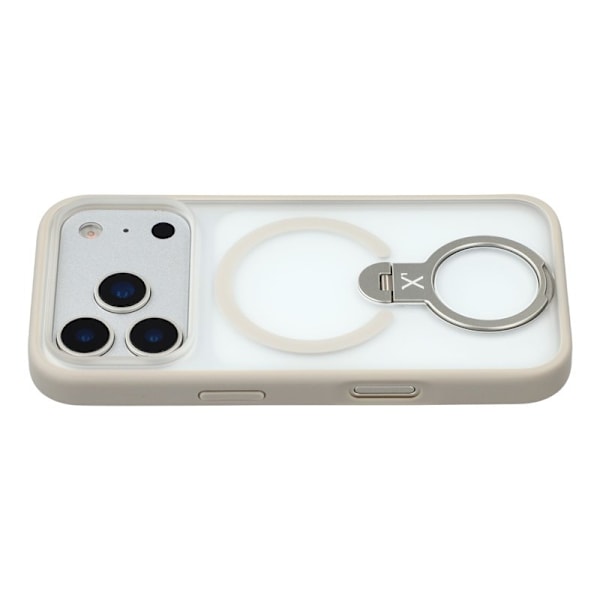 X-LEVEL Mobilskal till iPhone 17 Pro med Rotera Kickstand - Grå