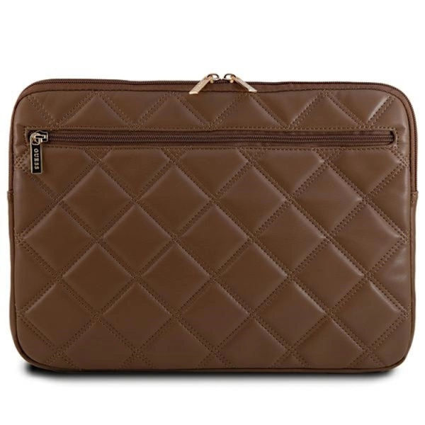 Guess Datorfodral 14" Quilted 4G - Brun Brun