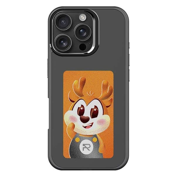 Mobilskal till iPhone 16 Pro E Ink 4-Color Display - Svart Svart
