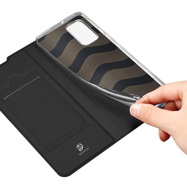 DUX DUCIS Plånboksfodral Samsung Galaxy A02s - Svart Black