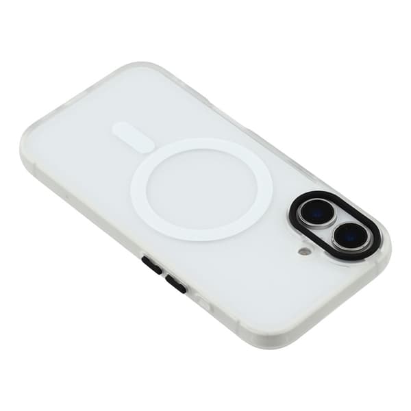 Mobilskal till iPhone 17 MagSafe Skin Touch - Transparent Vit Vit