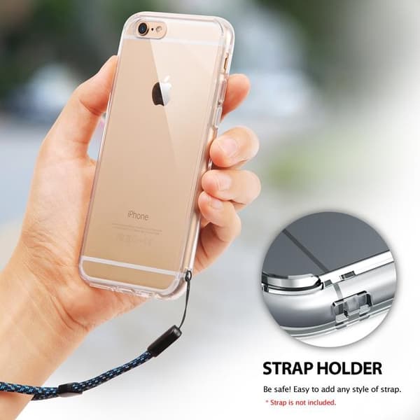 Ringke Fusion Stødabsorberende Taske til iPhone 6 (S) Plus - Shadow Black Svart