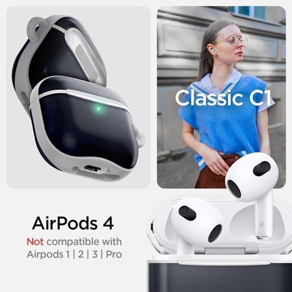 Spigen Airpods 4 Skal Classic C1 - Graphite