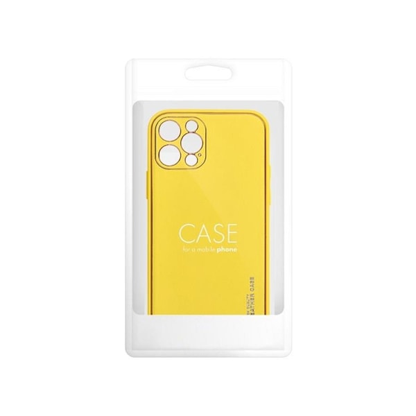 Galaxy A05 Mobilskal Läder - Gul