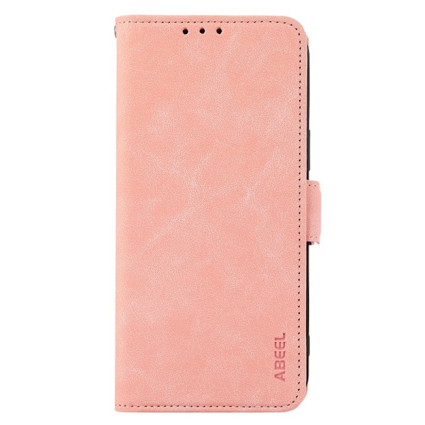 ABEEL iPhone 16 Plus Plånboksfodral Med Magnetstängning RFID-Skydd - Rosa