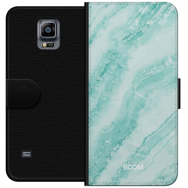 Pungcover til Samsung Galaxy Note 4 med Mint Marble