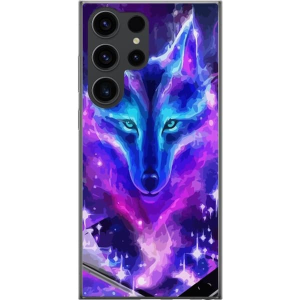 Mobilskal till Samsung Galaxy S24 Ultra med Neon Varg