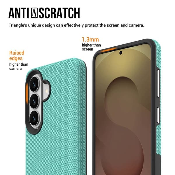 Mobilskal för Samsung Galaxy S26 Magnetiskt Shockproof TPU + PC - Mintgrön