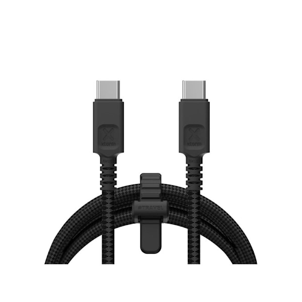 Xtorm Next Gen USB-C/C PD kabel 240W 3m Svart