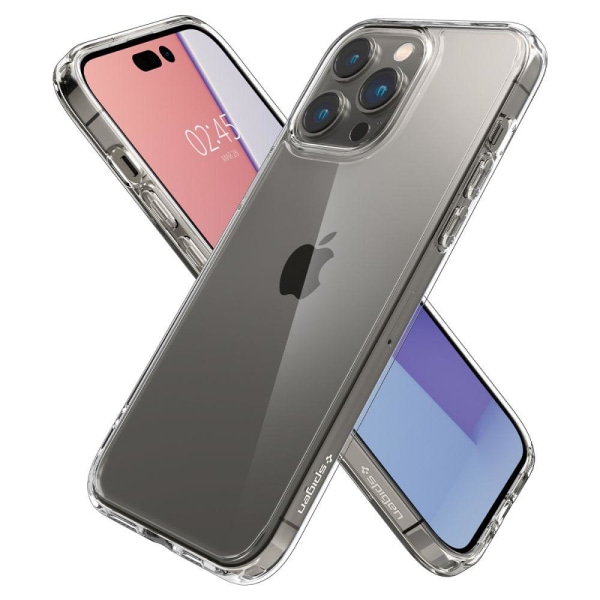 Spigen iPhone 14 Pro Cover Ultra Hybrid - Krystalklart
