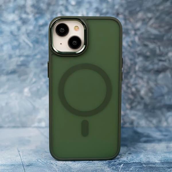 Mobilskal till iPhone 13 Pro Max MagSafe Frozen - Grön Grön