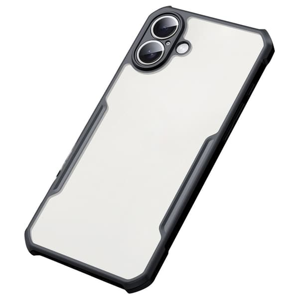 XUNDD Mobilskal till iPhone 16 Plus TPU + Akryl Transparent Slim Clear