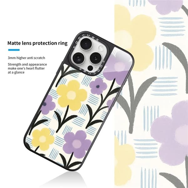 Mobilskal till iPhone 14 Pro Max MagSafe Aluminium Silikon Lila