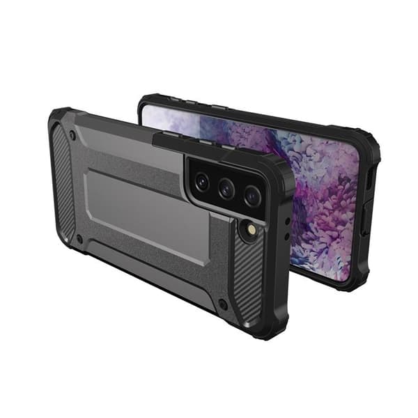 Galaxy S23 Plus Skal Hybrid Armored - Sort Black