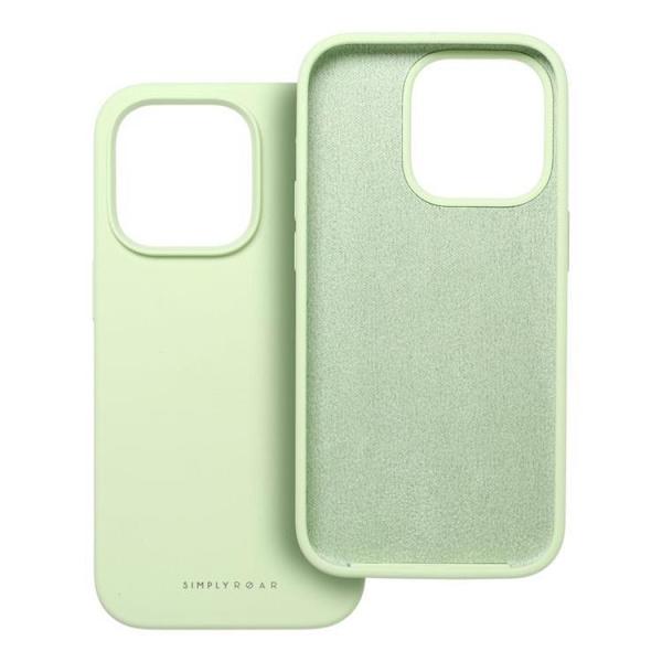 Roar Telefontaske til iPhone 16 Cloud Skin - Lysegrøn Grön