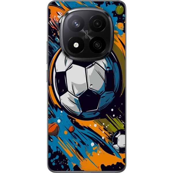 Mobilskal till Xiaomi Redmi Note 14 Pro+ med Fotbollar