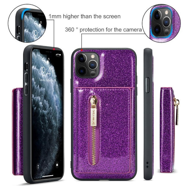 DG.MING M3 Series Mobilskal till iPhone 11 Pro Max Lila